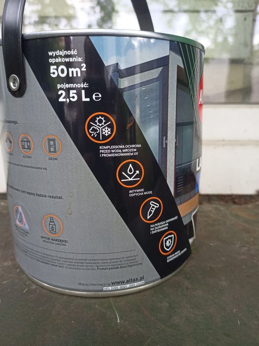 Lakierobejca Premium Altax 3 kolory puszki 0,75L warto !