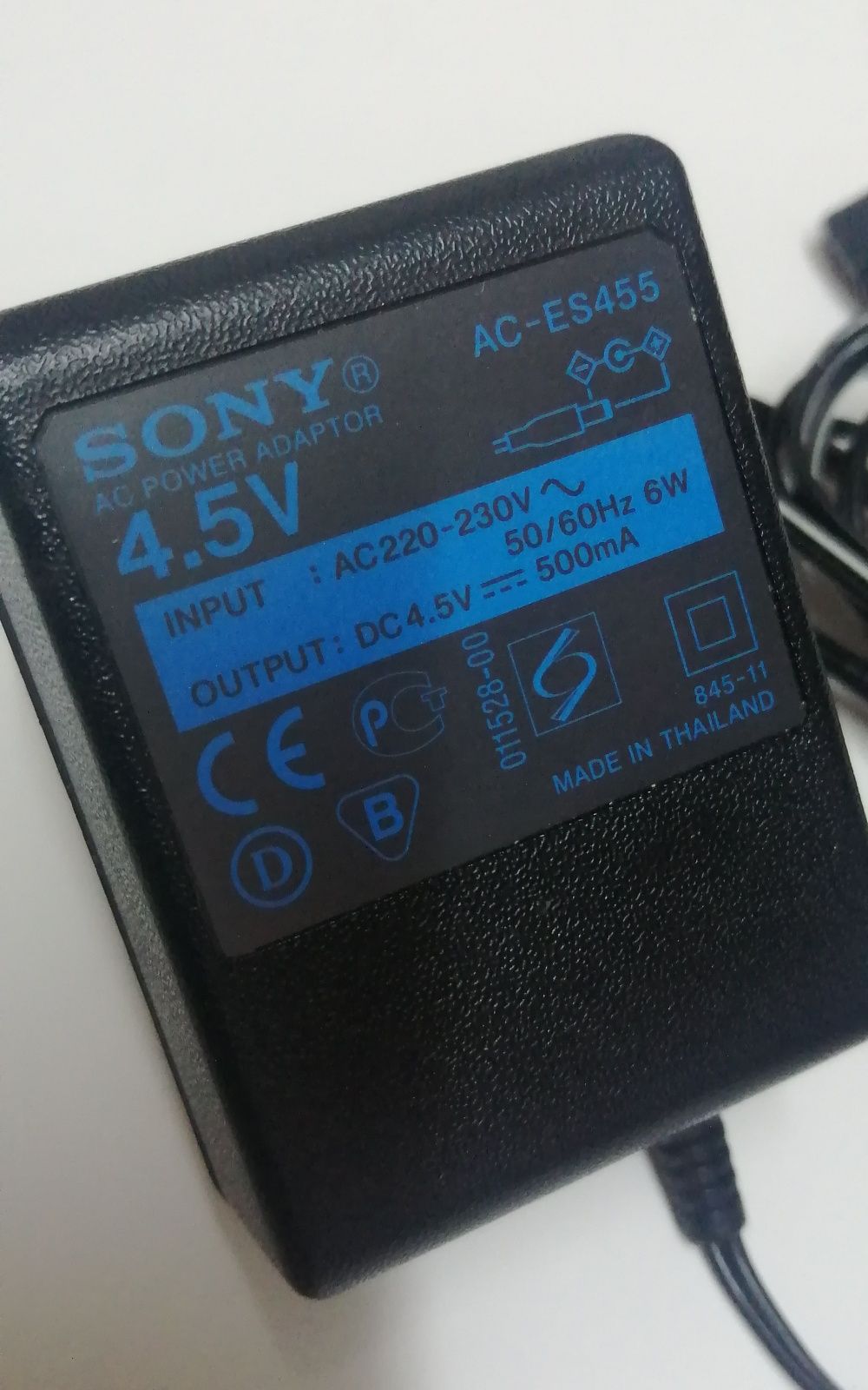 Sony adaptor 4.5V