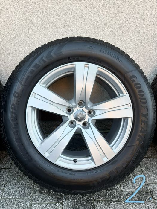 Koła 18” Audi Q7 4M Q5 A5 A6 5x112 + opony zimowe GoodYear UltraGrip8
