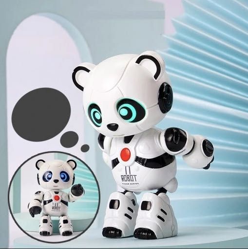 Interaktywna Śpiewająca Panda Gra Świeci Powtarza Robot Dla Dzieci