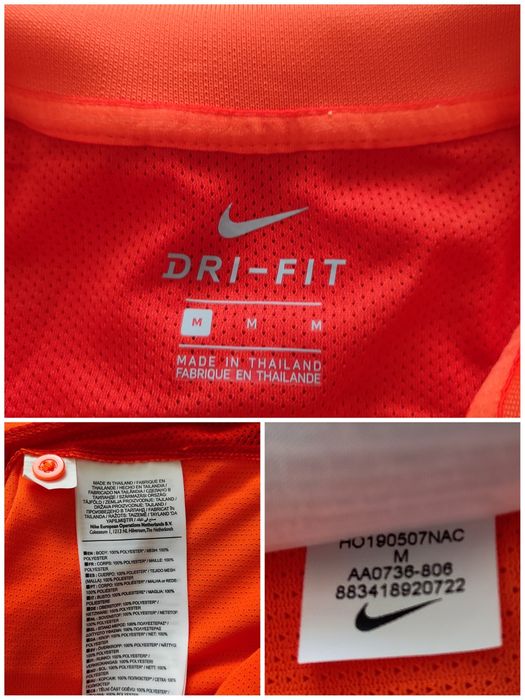 М Nike оригінальний лонгслів, футбольна футболка рефері