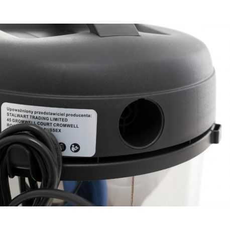 Odkurzacz przemysłowy budowlany pyłu gruzu 20L 1200W sucho/mokro