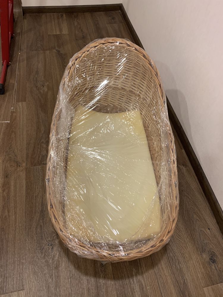 Плетена  люлька з лози (підвісна)