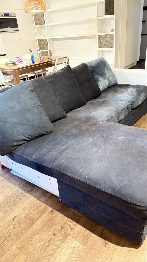 Oddam za darmo sofe z szezlongiem Ikea