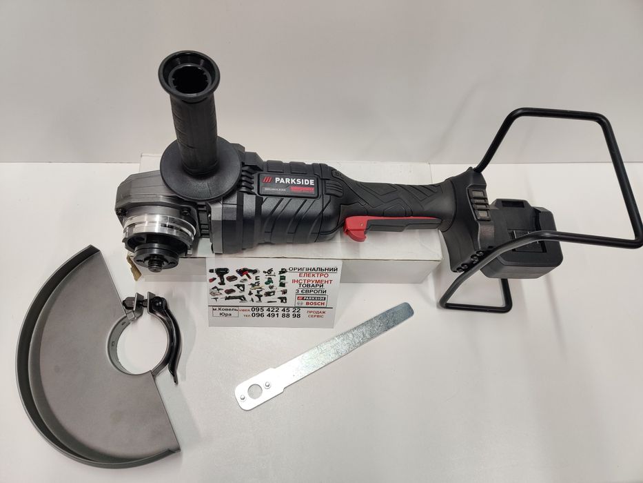 Безщот аккумуляторна болгарка GERMAN Parkside Performance PWSAP 40/230