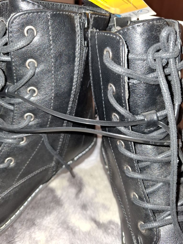 Buty damskie botki Ala Martensy Glany rozm 39