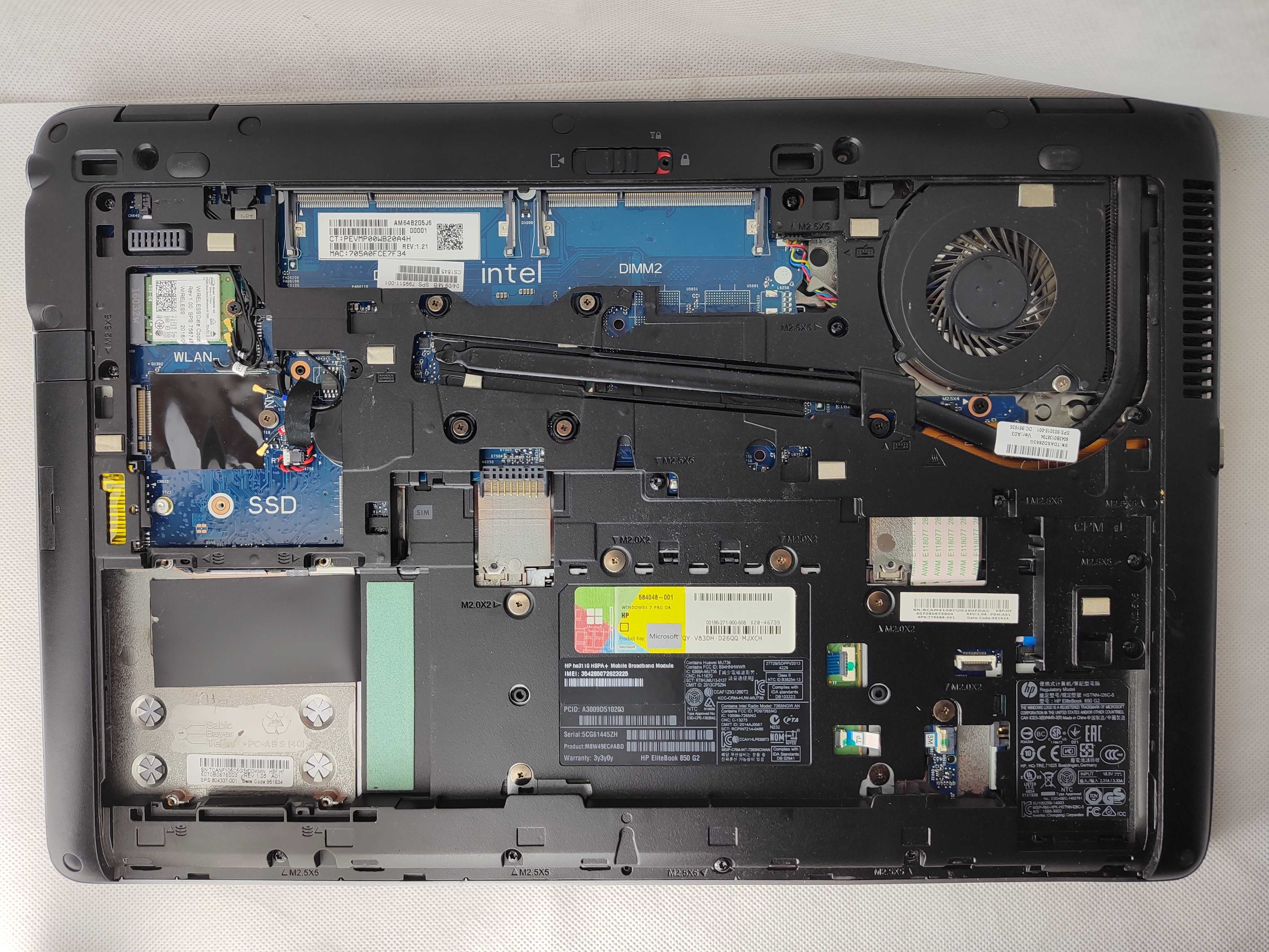 OKAZJA! | HP EliteBook 850 G2 | Core i5-5300U | Bios OK | Sklep FV23