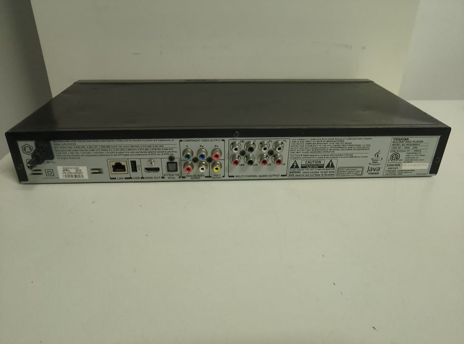 Blu-ray Toshiba bdx2500ku dvd odtwarzacz