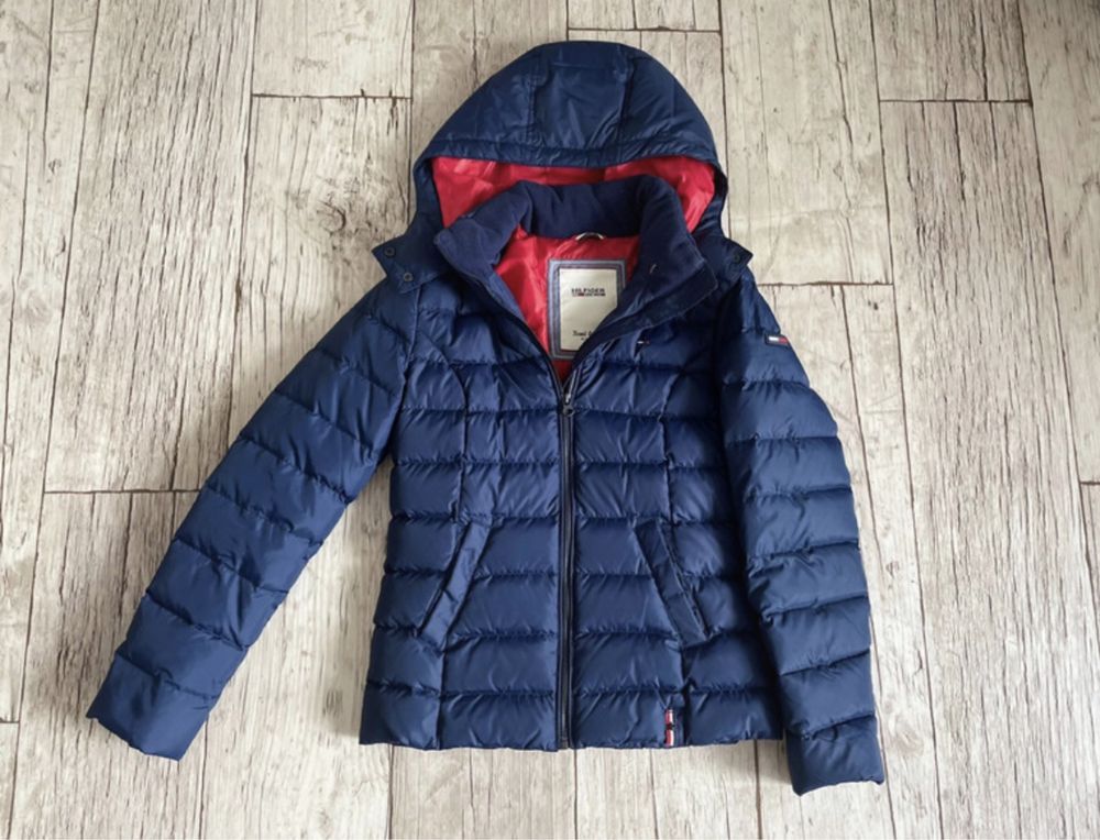 Tommy Hilfiger kurtka zimowa puchowa r. XS