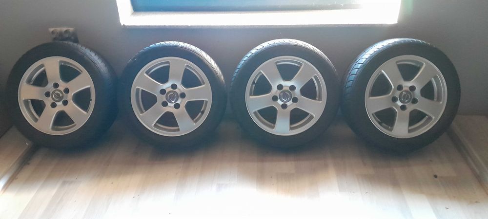 Koła Aluminiowe Volvo,Ford 5x108  z oponami zimowymi R15 195/50