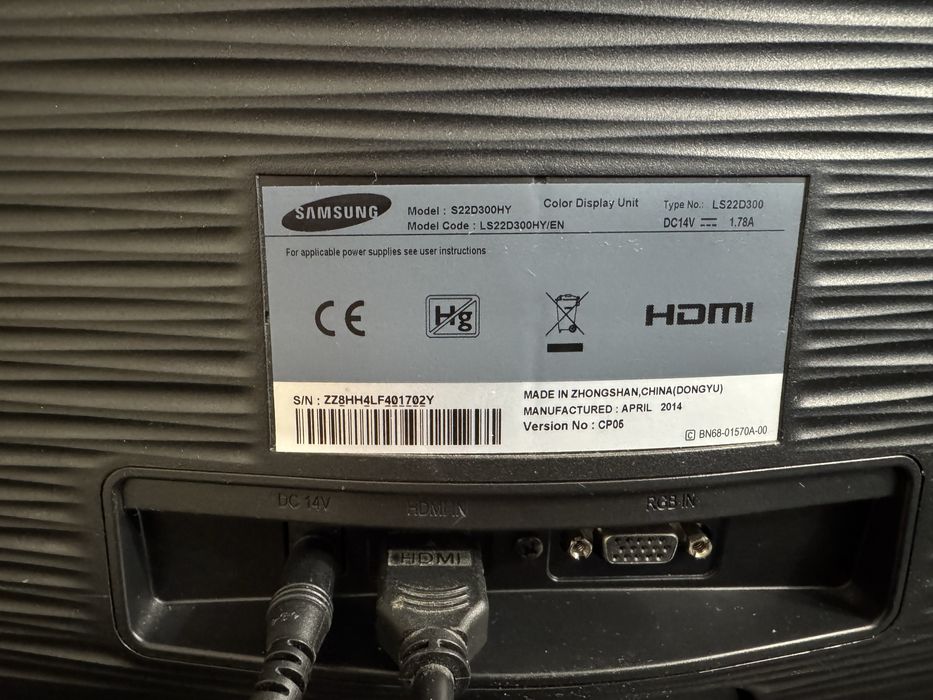 Monitor Samsung S22D300