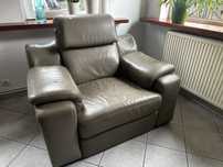 Fotel skóra fnkcja relax