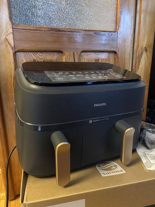 PHILIPS Airfryer 3000 Series Dual Basket nowy NA352/00
