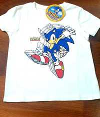 Tshirt nowy Sonic 110cm