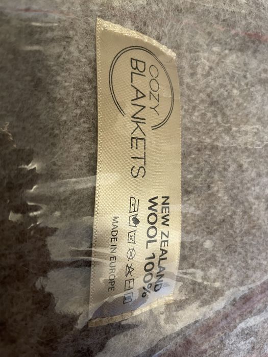 Koc 100% wełna z Nowej Zelandii - Cozy Blankets