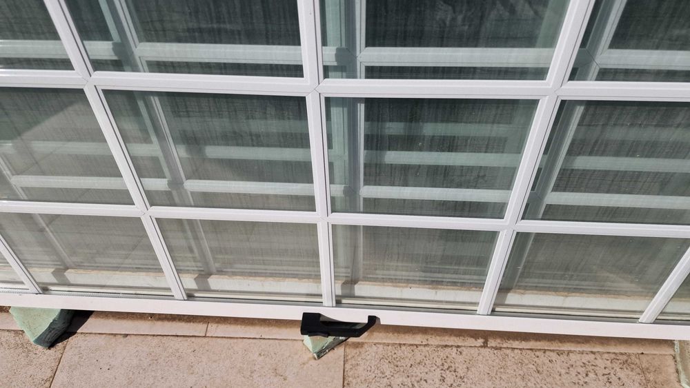 Portas de sacada com vidro duplo