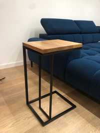 Stolik pomocniczy drewno/metal