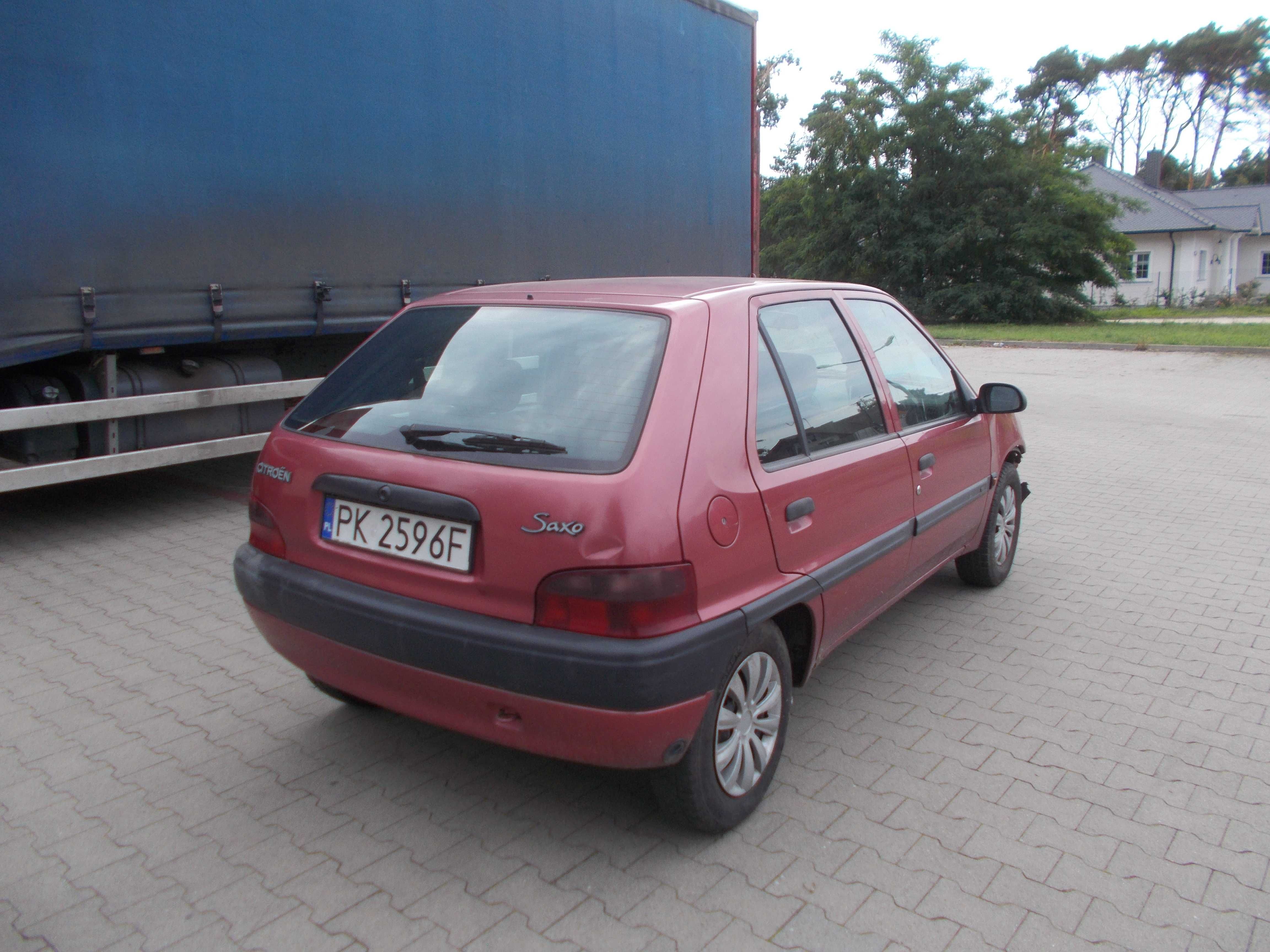 Citroen Saxo 5 drzwi 1.1 benzyna 97 rok na części