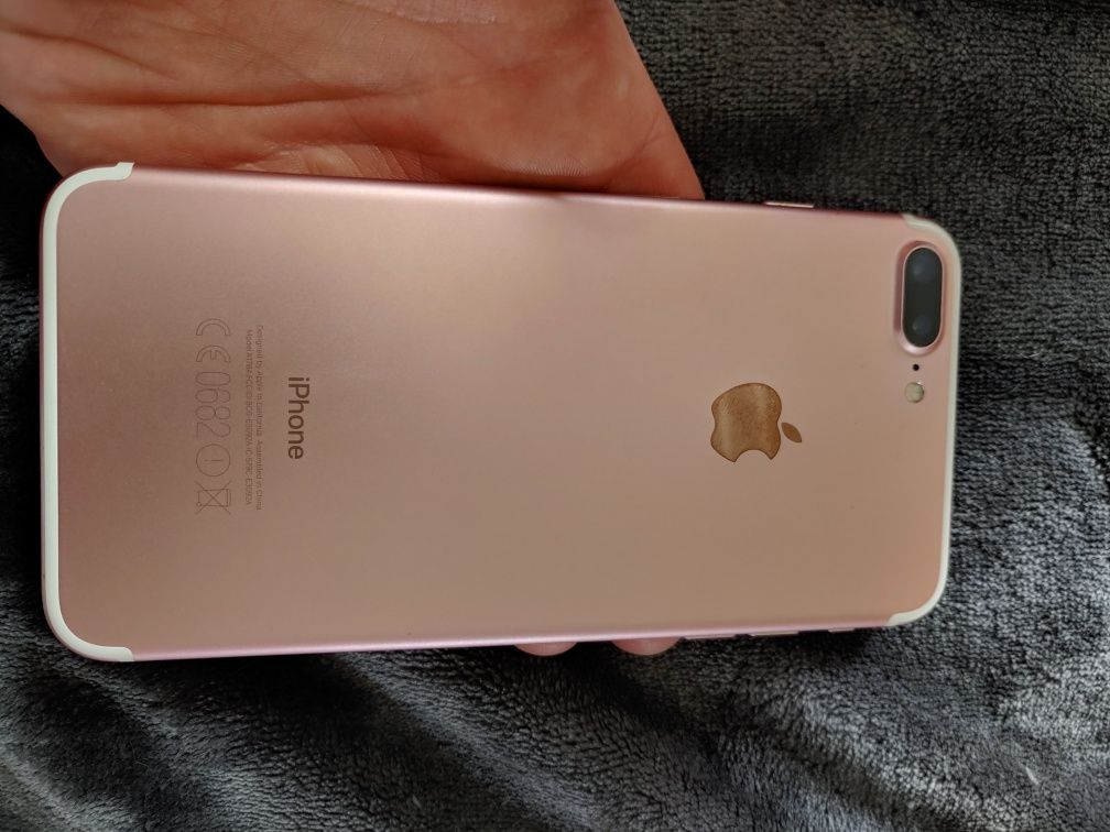 Iphone 7 + plus 128gb komplet bdb Gold rose OKAZJA