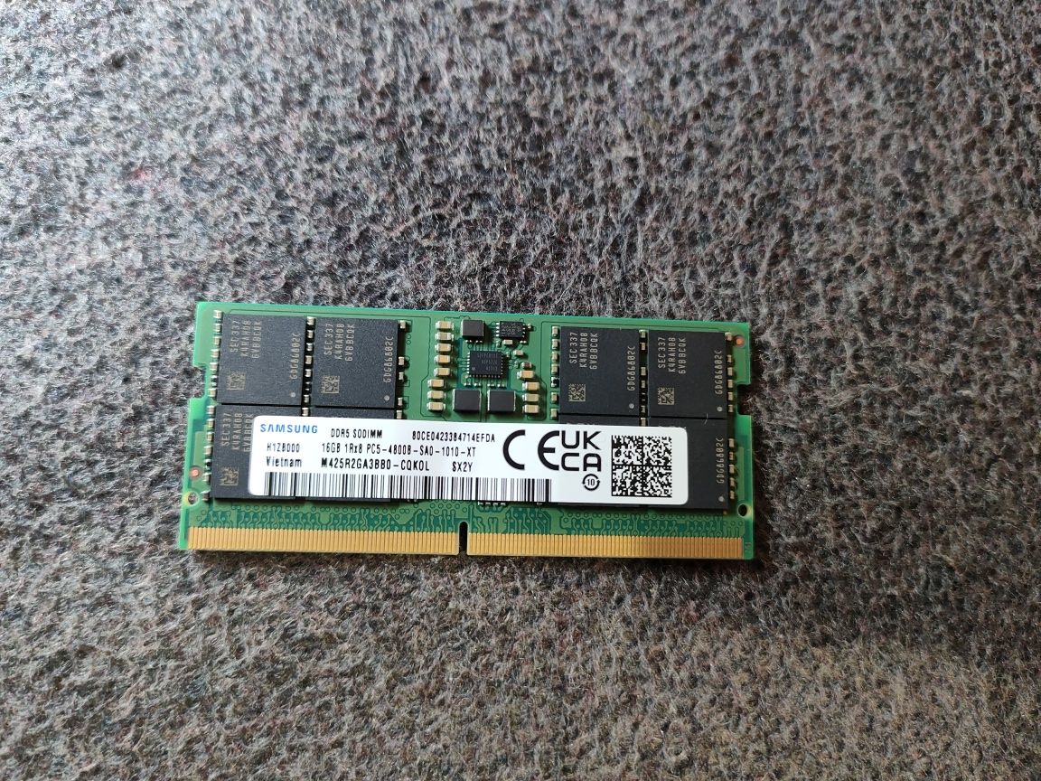 Оперативна пам'ять Samsung DDR5 16Gb 4800MHz