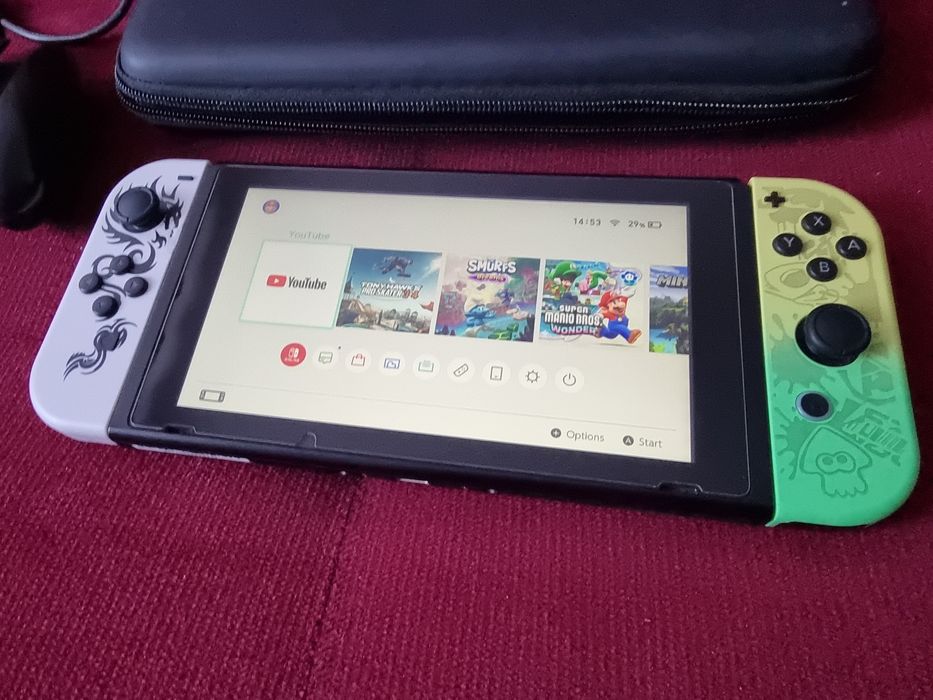 Nintendo Switch v1 z CFW, Hekate+Atmosfer, 128GB - Gry za free!!!