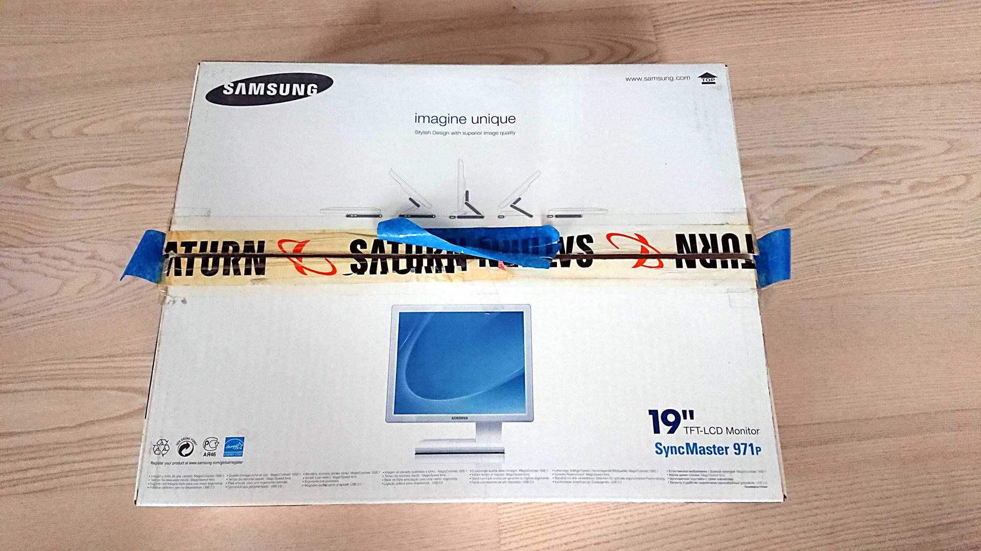 Samsung 971p SyncMaster + zasilacz + kable [PROBLEMY]