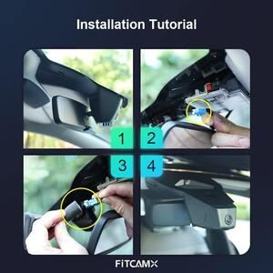 Автомобільний відеореєстратор для Peugeot 3008 4008 5008 Citroen C5 X7