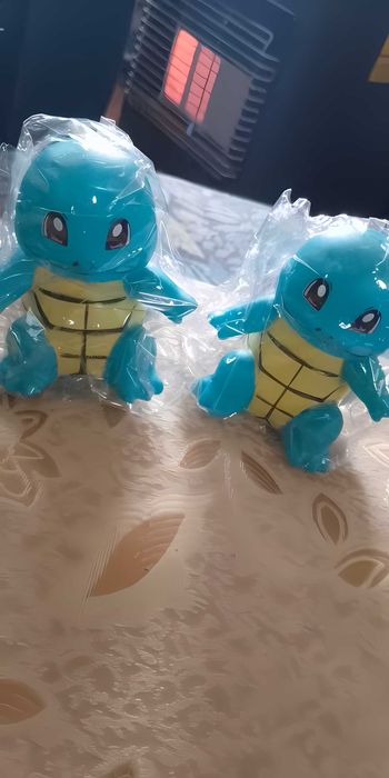 Luminária LED Pokémon Squirtle, Luz Noturna Fofa, Abajur