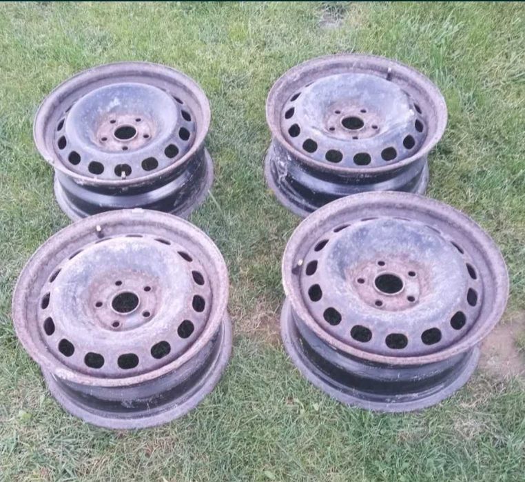 60zł kpl Felgi Stalowe 16 5x112 VW golf Audi A3 A4 Seat Skoda Octavia