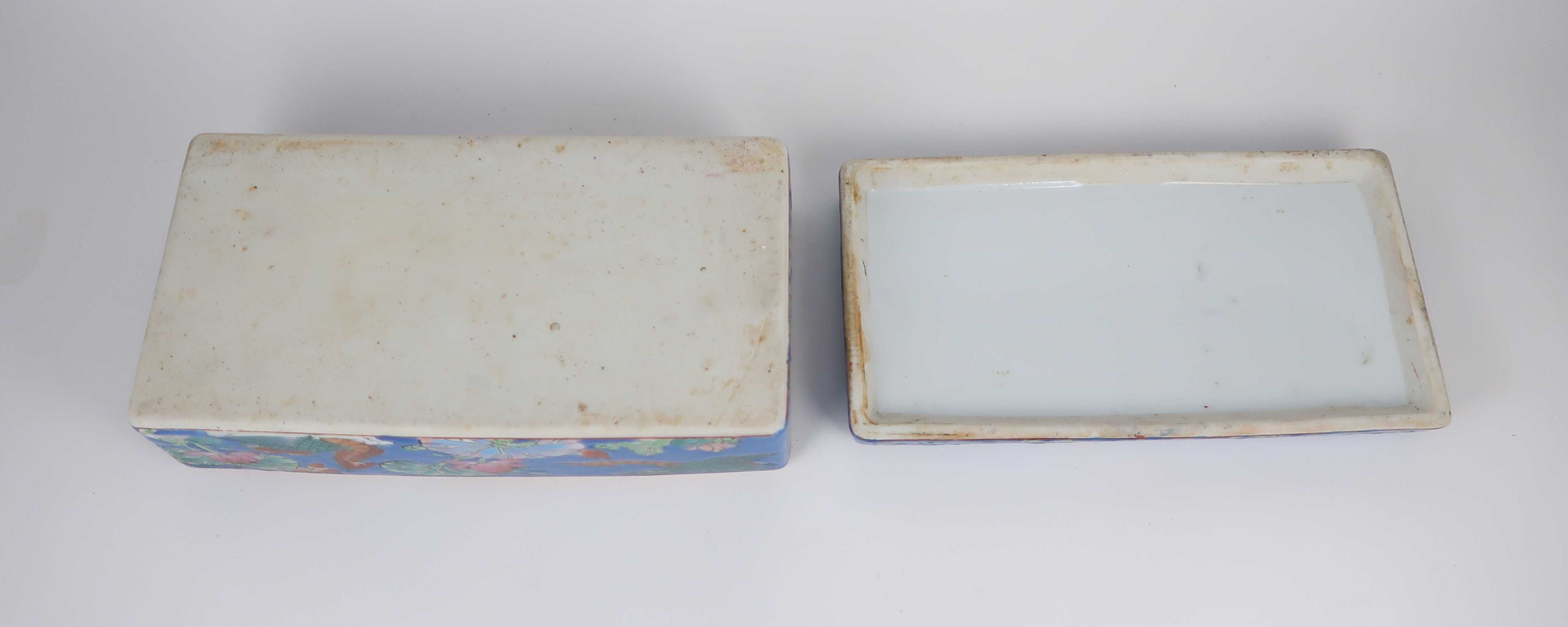 Caixa em porcelana da China