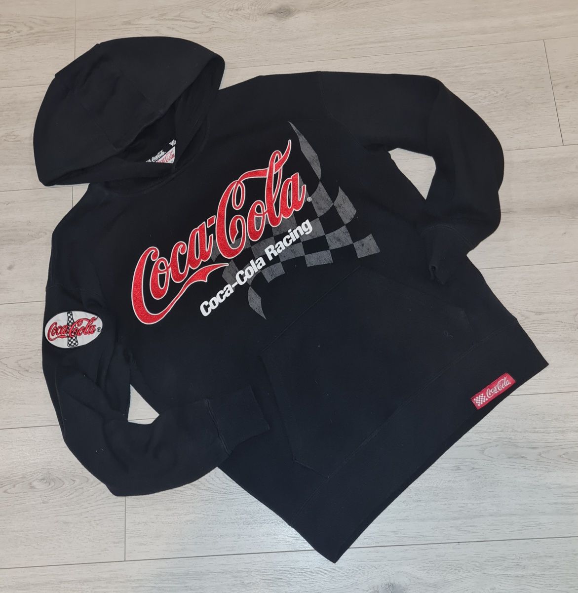 Bluza chłopiec Primark Coca-Cola Racing Hoodie rozm 170/XS