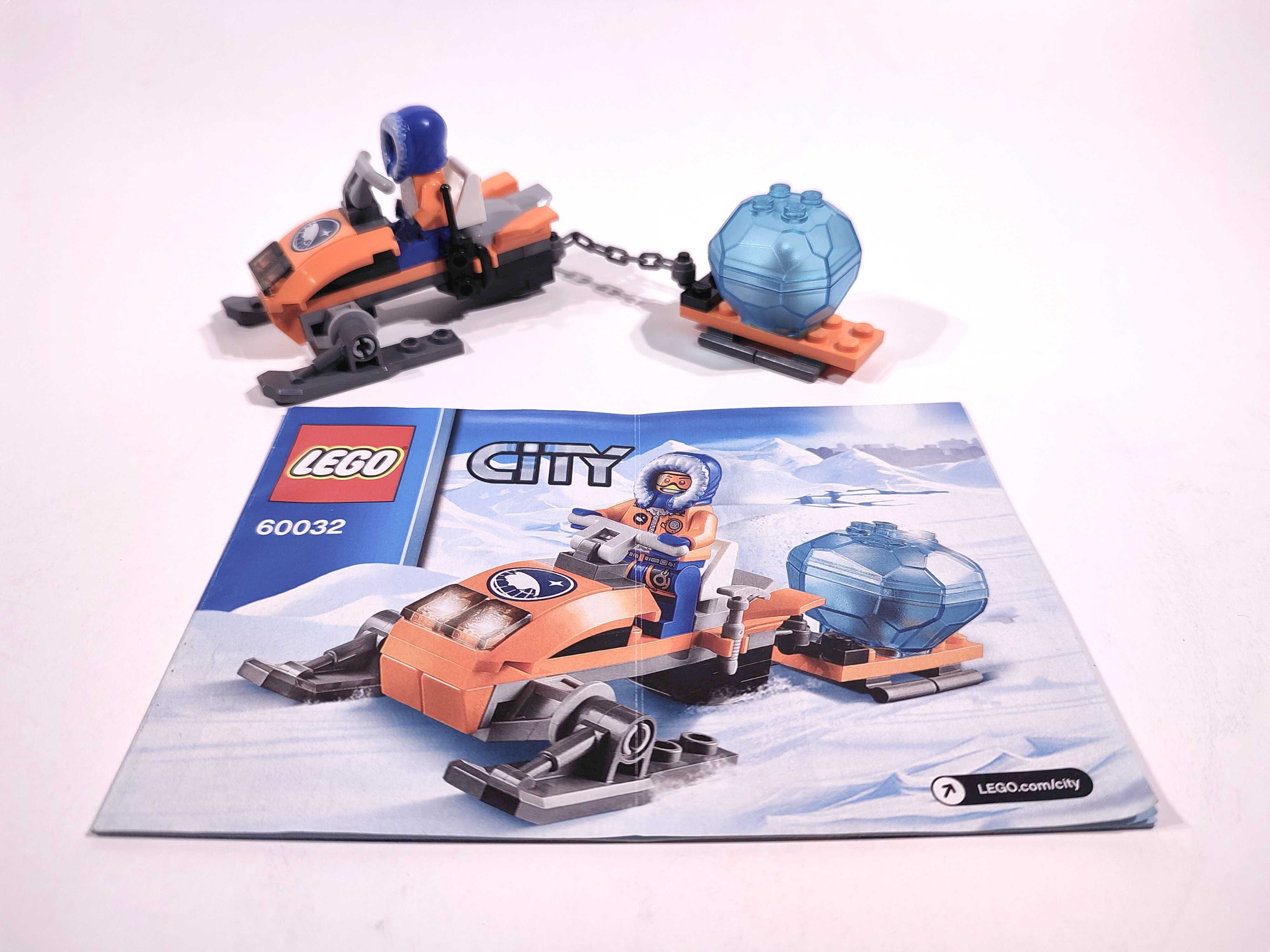 LEGO City 60032 - Skuter Śnieżny - Komplet 100%