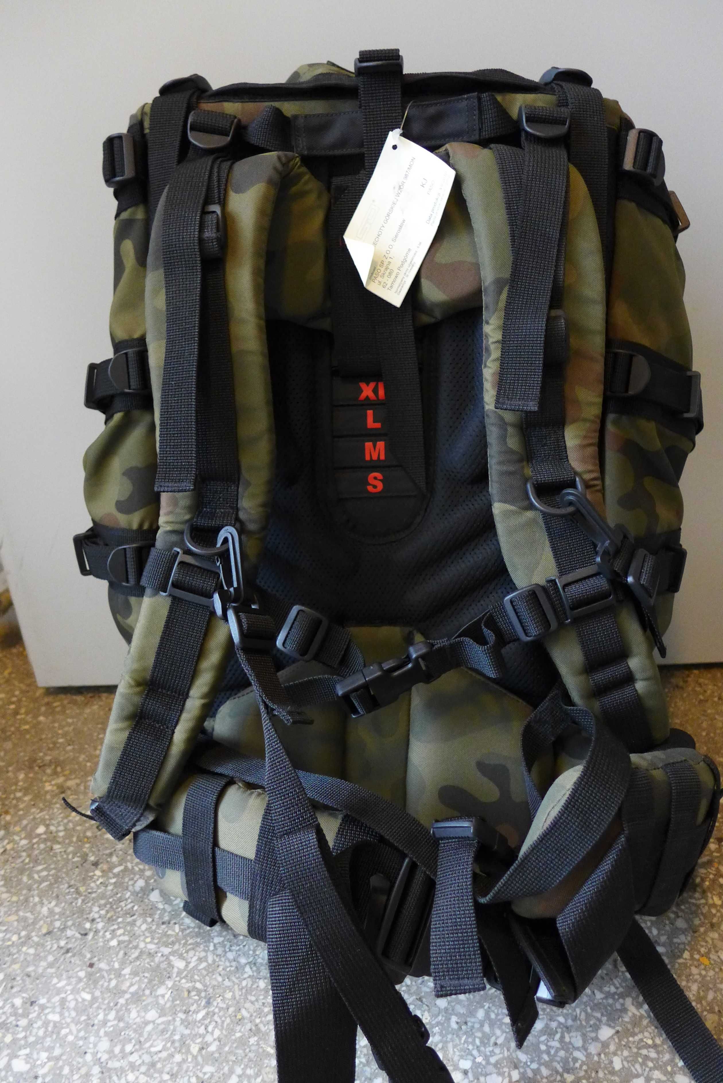 Wojskowy plecak zasobnik piechoty górskiej 987/MON żołnierski MORO