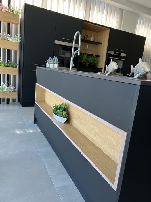 Cozinha Fenix e Dekton
