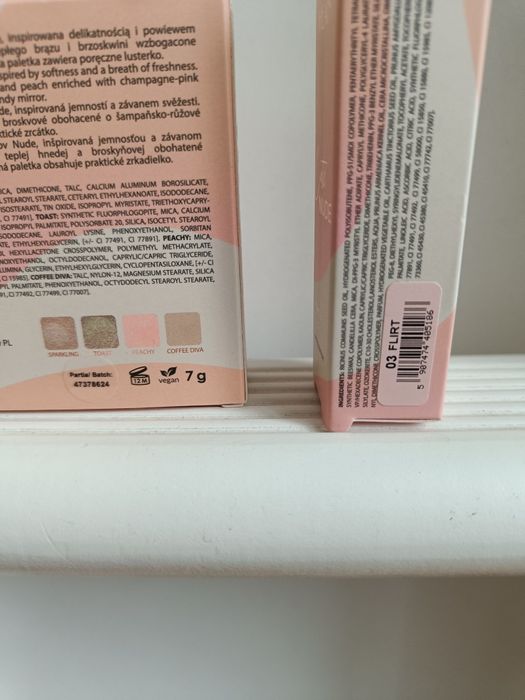 Hean Cute Nude paleta cieni i pomadka zestaw