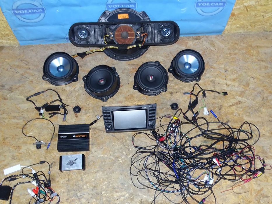 KOMPLET AUDIO MERCEDES W219 CLS REWELACYJNY