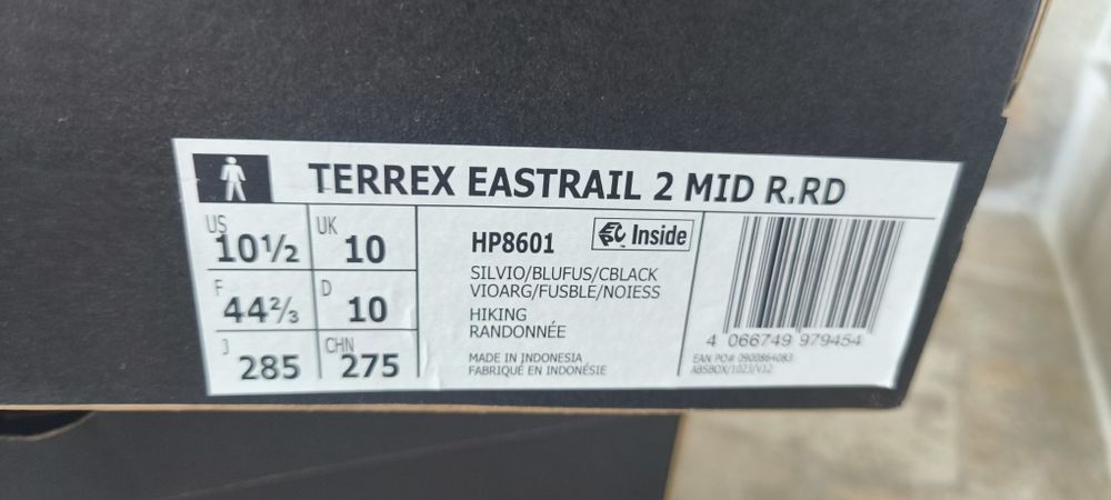 Adidas terrex eastrial 2 mid eur 44 2/3 28.5cm