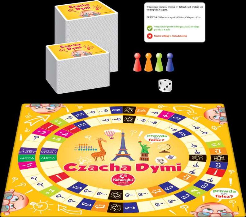 Gra rodzinna CZACHA DYMI Kukuryku