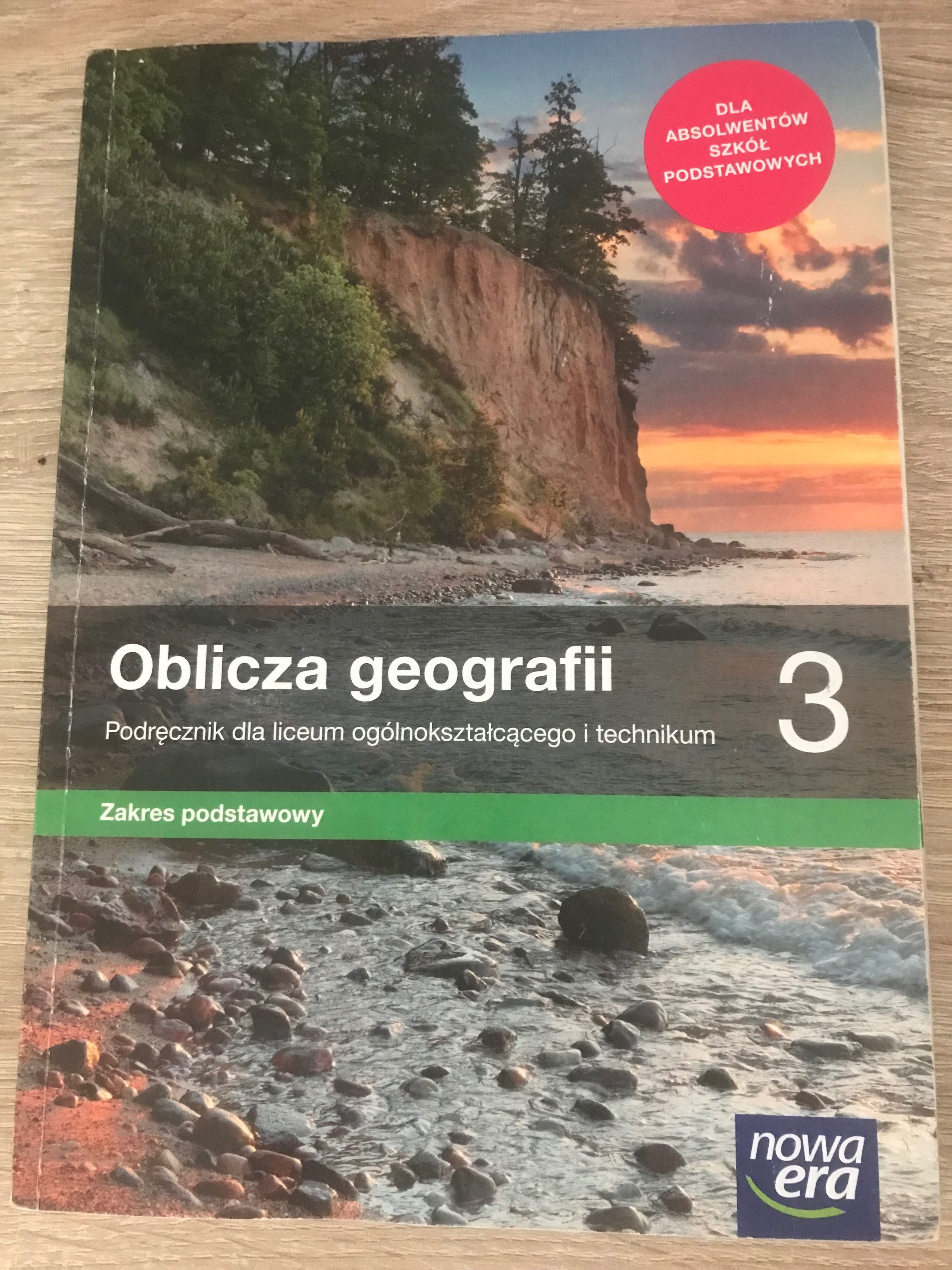 Podręcznik Oblicza Geografii 3 Zakres podstawowy Nowa Era