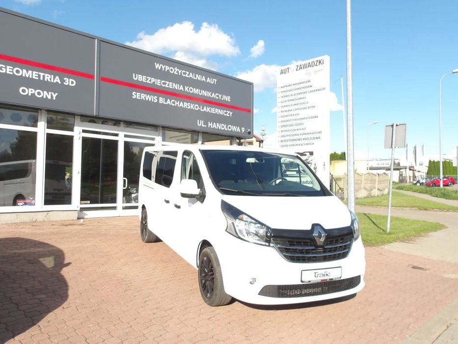 Renault Trafic LONG Klima ogrzewanie przod tyl 2x drzwi przesuwne