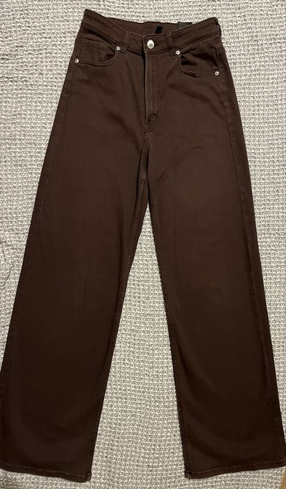 Прямі широкі джинси