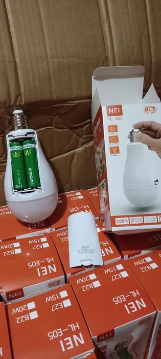 Лампа акумуляторна 20W цоколь Е27