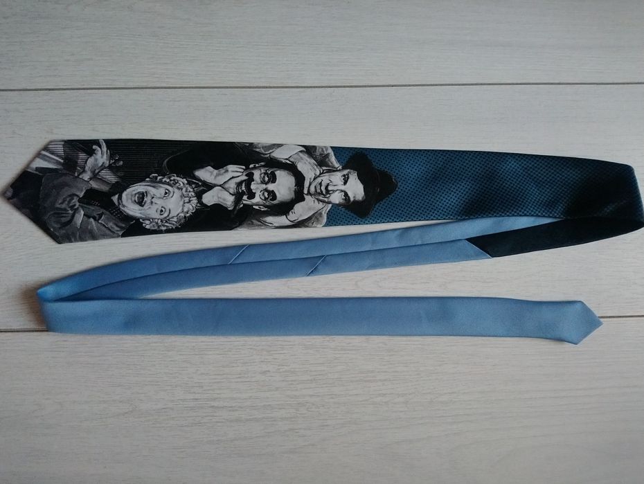 Вінтажна краватка Ralph Marlin Знаменитих людей