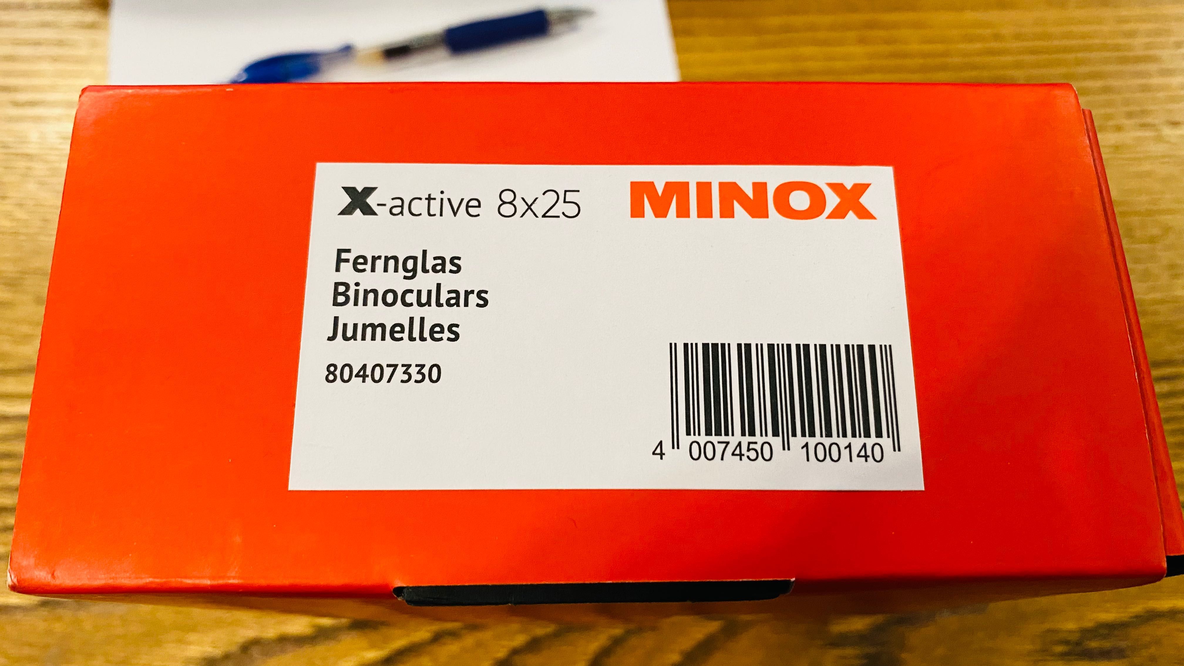 Lornetka Minox X-active  8x25 NOWA