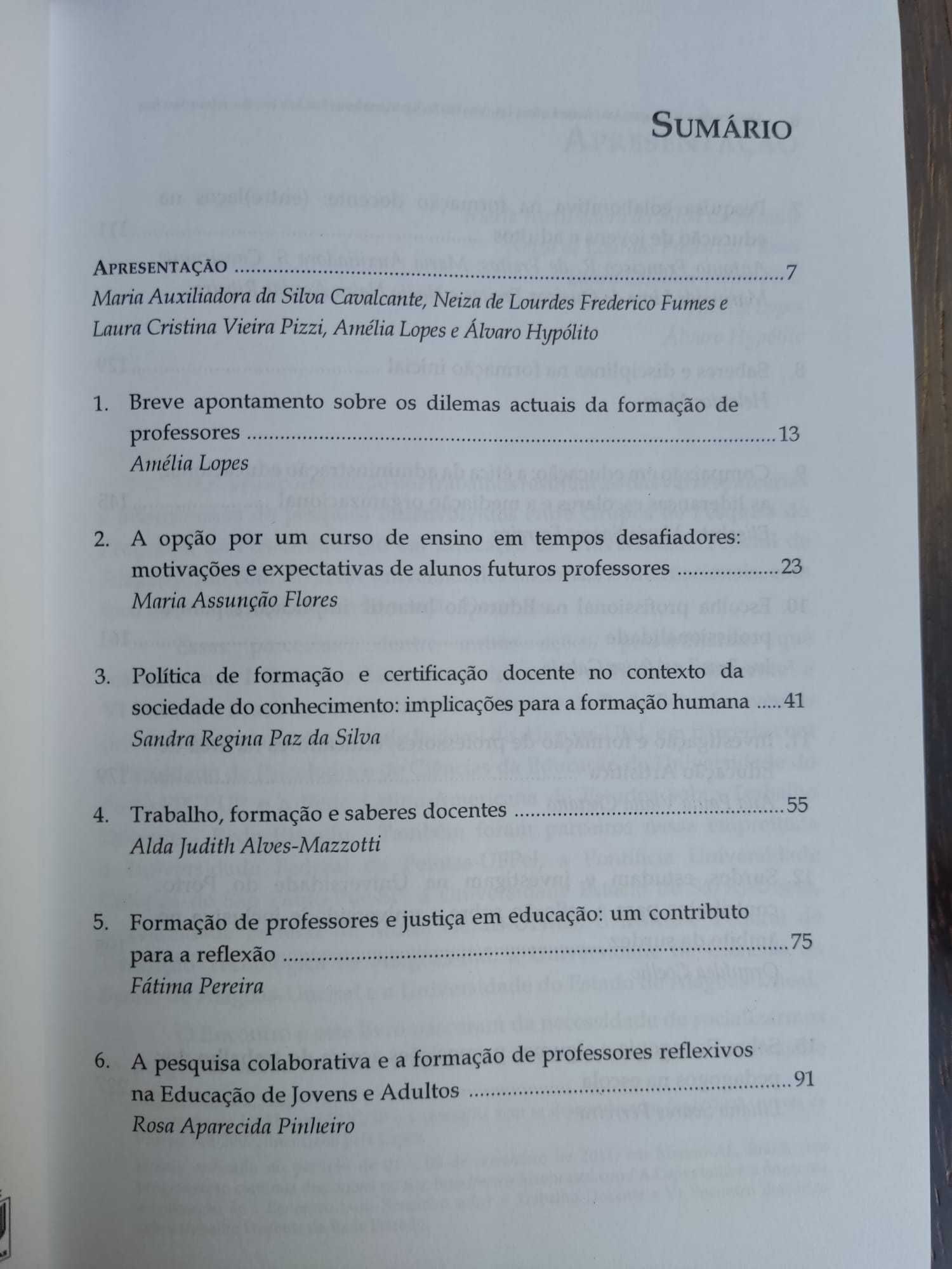 «Formação docente em contextos de mudanças»