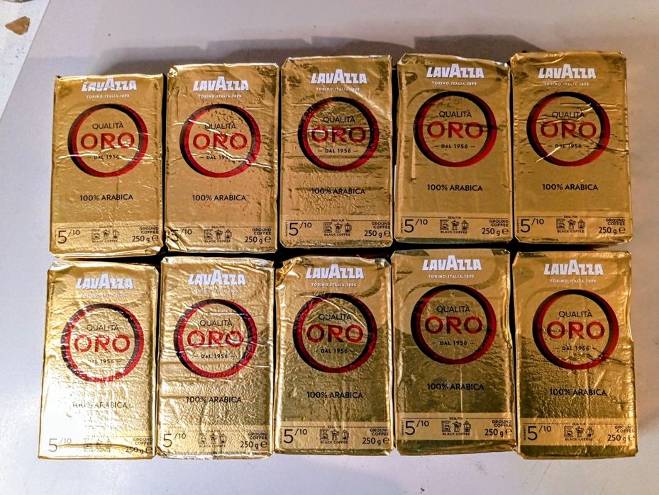 Lavazza Qualita Oro kawa mielona 250g 10 szt.