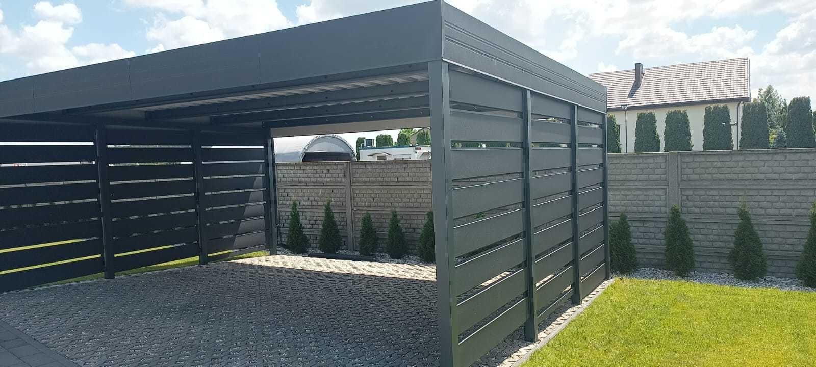 Wiata garażowa - carport, zadaszenie na auto, altana, garaż