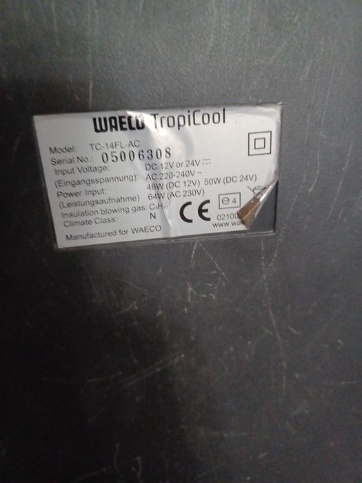 Waeco lodówka turystyczna samochodowa przenośna