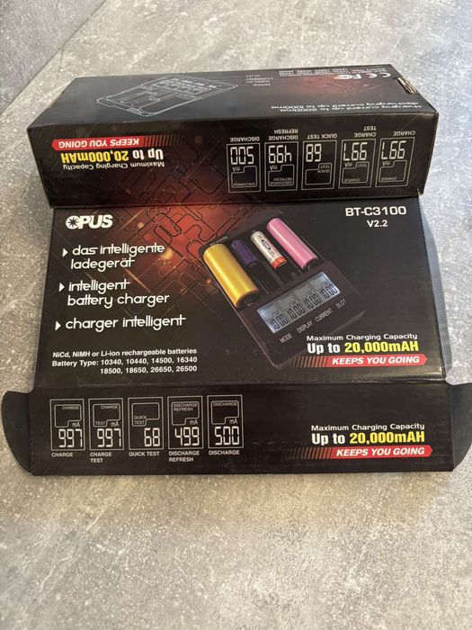 OPUS BT-C3100.  Liitokala. Lii 500s. Lii 300. MIBOXER .