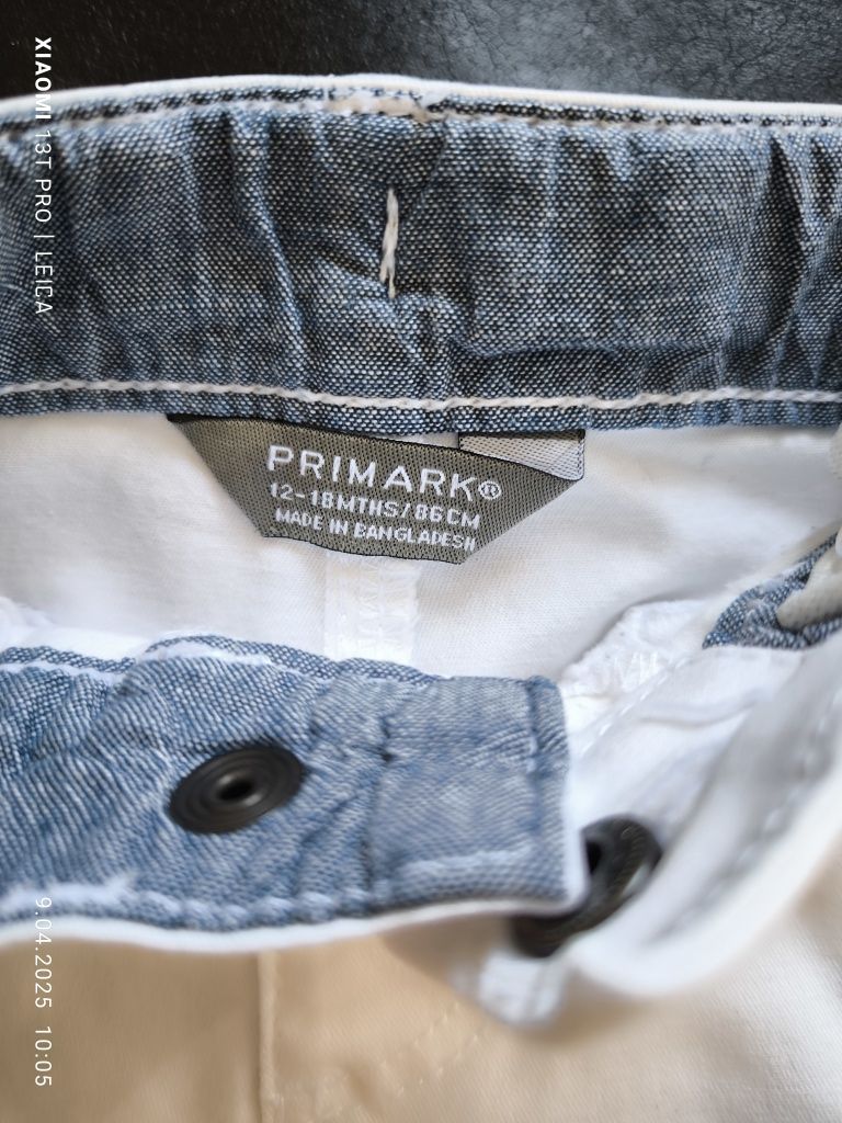 Spodenki Primark rozmiar 86